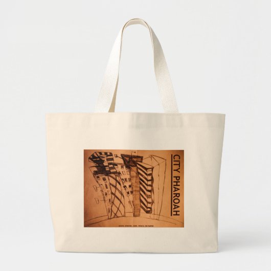 CITY PHAROAH JUMBO STOFFBEUTEL (Vorne)
