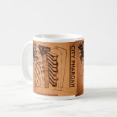 CITY PHAROAH KAFFEETASSE (Vorderseite Links)