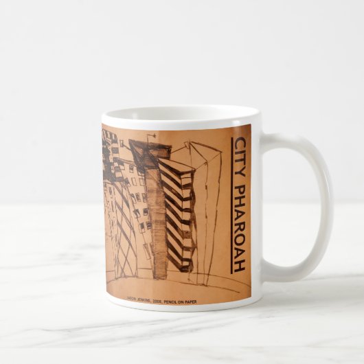CITY PHAROAH KAFFEETASSE (Rechts)