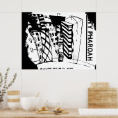 CITY PHAROAH POSTER (Küche)
