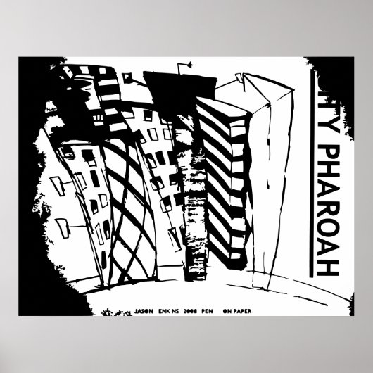 CITY PHAROAH POSTER (Vorne)