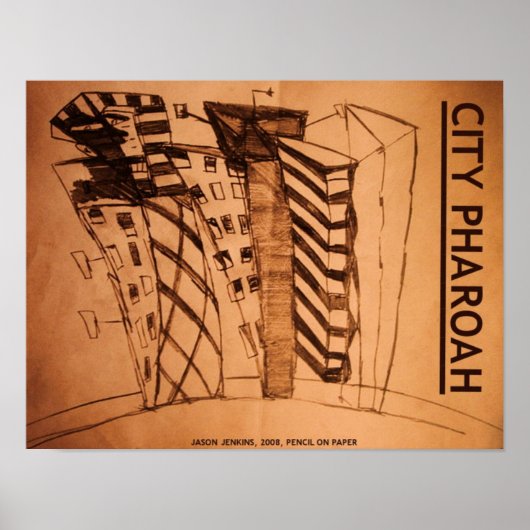 CITY PHAROAH POSTER (Vorne)