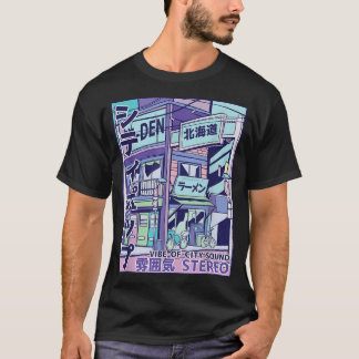 City Pop Ästhetische Vaporwave Style 80er Japanisc T-Shirt