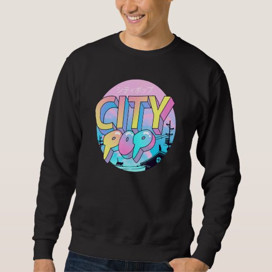 City Pop Sweatshirt (Vorderseite)