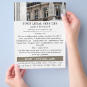 City Portrait, Legal Services Advertising Flyer (Hand)