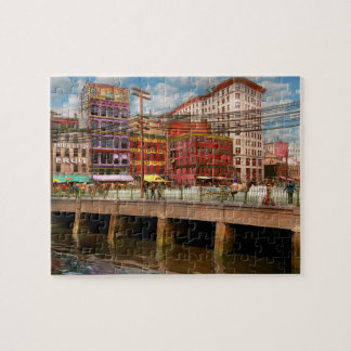 City - Providence RI - Crawford Street Bridge 1906 Puzzle