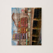 City - Providence RI - Crawford Street Bridge 1906 Puzzle (Vertikal)