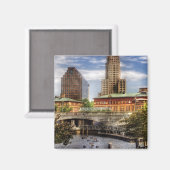 City - Providence RI - The Skyline Magnet (Vorderseite/Rückseite)