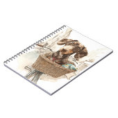 City Ride Dackel Spiral Notebook Notizblock (Linke Seite)