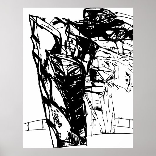 CITY ROBBER POSTER (Vorne)