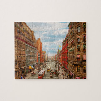 City - Rochester NY - Downtown Rochester 1904 Puzzle