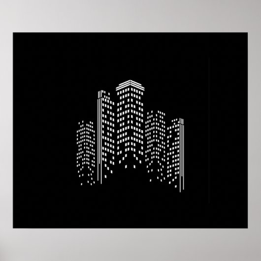City Scape Poster (Vorne)