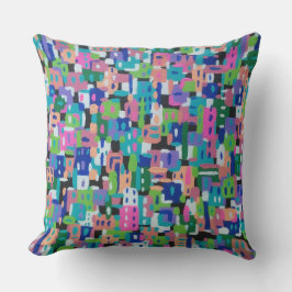 City Scapes in der Nacht Kissen