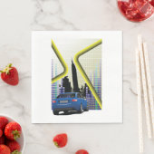 City Scene Paper Napkins Serviette (Beispiel)