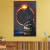 City Scrape Canvas Print Leinwanddruck (Insitu (Wohnzimmer))