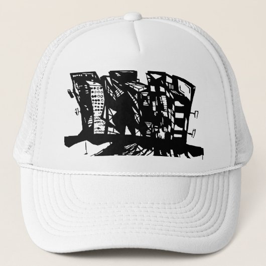 CITY SHADOW SVG TRUCKERKAPPE (Vorderseite)