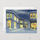 City Sidewalks Postkarte (Vorne/Hinten)