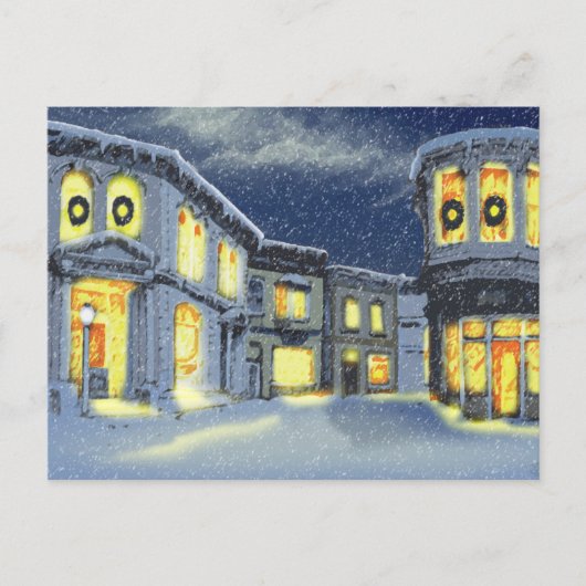 City Sidewalks Postkarte (Vorderseite)