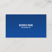 City Skyline Berufliche Visitenkarte (Rückseite)