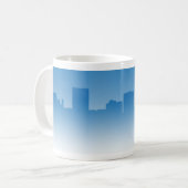 City Skyline Graphic Tasse (Vorderseite Links)