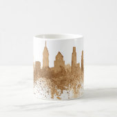 City Skyline Kaffeestube Kunst Kaffeetasse (Mittel)