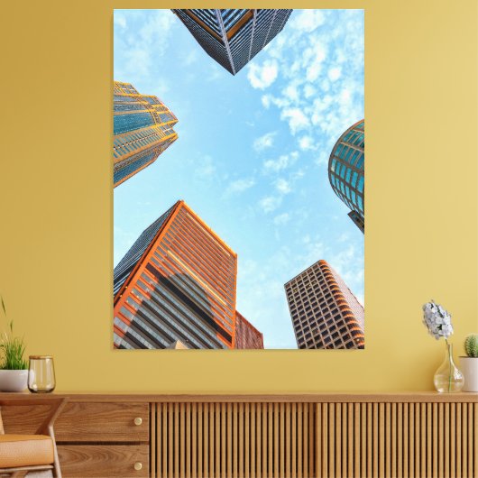 City Skyline Leinwanddruck (Insitu (Wohnzimmer))