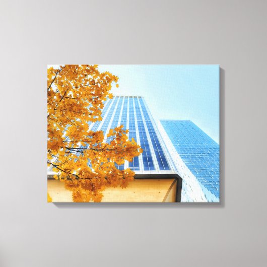 City Skyline Leinwanddruck (Vorderseite)