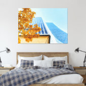City Skyline Leinwanddruck (Insitu (Schlafzimmer))