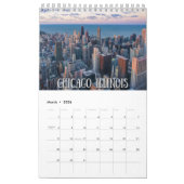City Skyline Monatlicher Mauerkalender Kalender (Mär 2026)