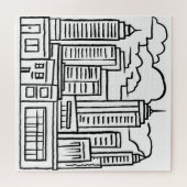 City Skyline Puzzle (Horizontal)