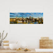 City Skyline Sacramento Kalifornien Poster (Küche)