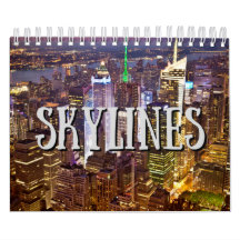 City Skylines Collection Mauerkalender