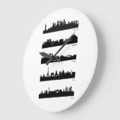 City Skylines - Welt Große Wanduhr (Winkel)