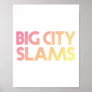 City Slams Ferda Boys Kanadischer Hockey-Spieler S Poster