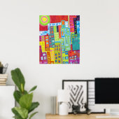 City Slicker 20 x 24 Poster (Heimbüro)