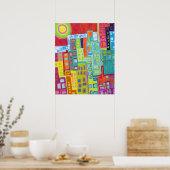 City Slicker 20 x 24 Poster (Küche)