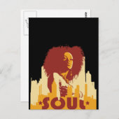 City Soul Postkarte (Vorne/Hinten)