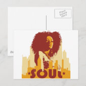 City Soul Postkarte (Vorne/Hinten)
