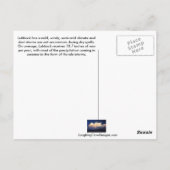 City Storm Postcard Postkarte (Rückseite)