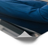 City Street Conversation Poster (Ecke)