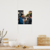 City Street Conversation Poster (Küche)