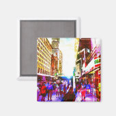 City Street Magnet (Vorderseite/Rückseite)