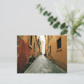City Street Postkarte (Stehend Vorderseite)