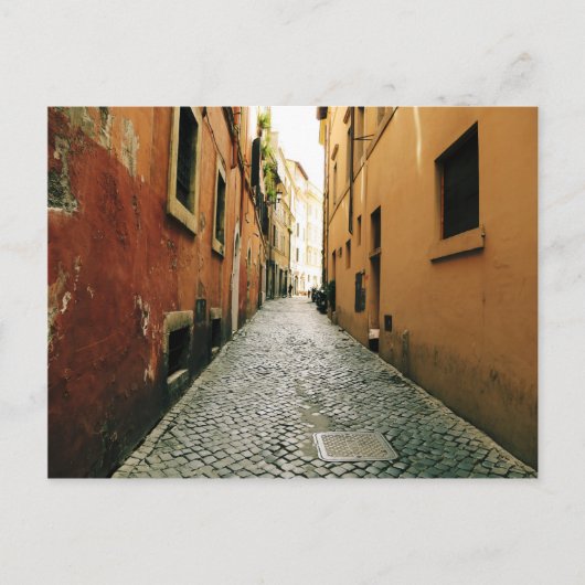City Street Postkarte (Vorderseite)