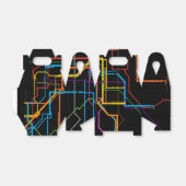 City subway map geschenkschachtel (Ungefaltet)