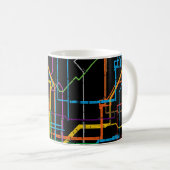 City subway map kaffeetasse (VorderseiteRechts)