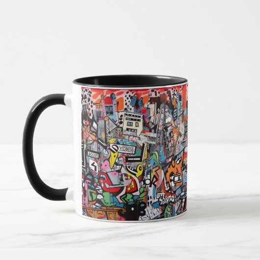 City Subway Wall Tasse (Links)