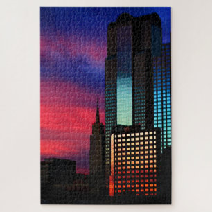 City Sunset Puzzle
