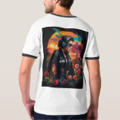 City Sunset Vibes T-Shirt (Schwarz voll)