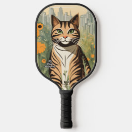 City Tabby Personalisiert Pickleball Paddle